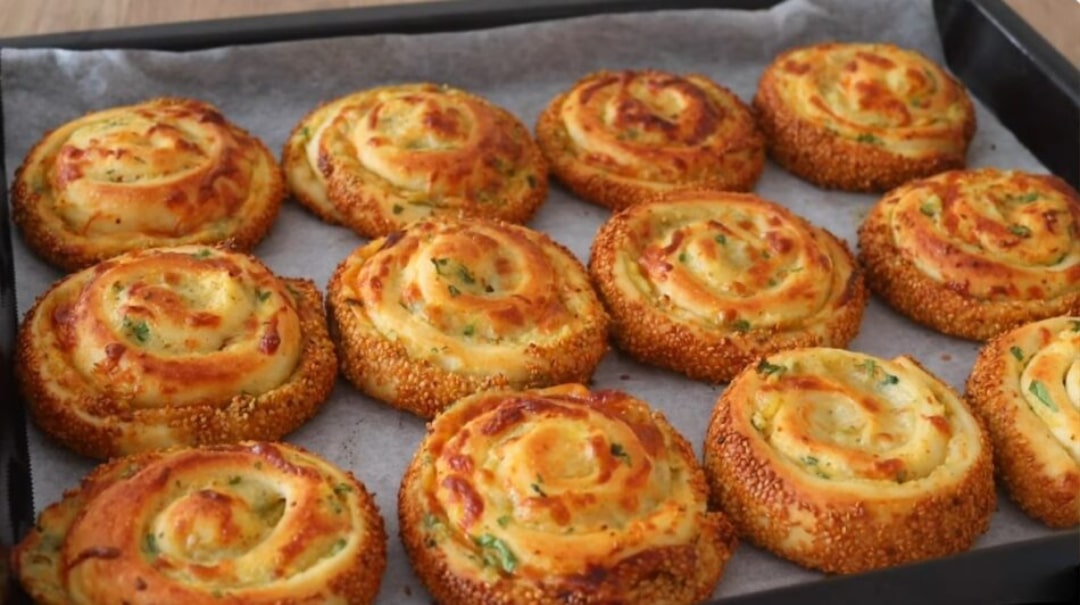 Patatesli Rulo Poğaça Tarifi