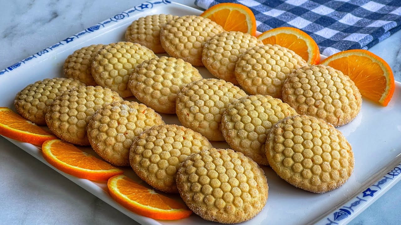 Portakallı Pratik Kurabiye Tarifi