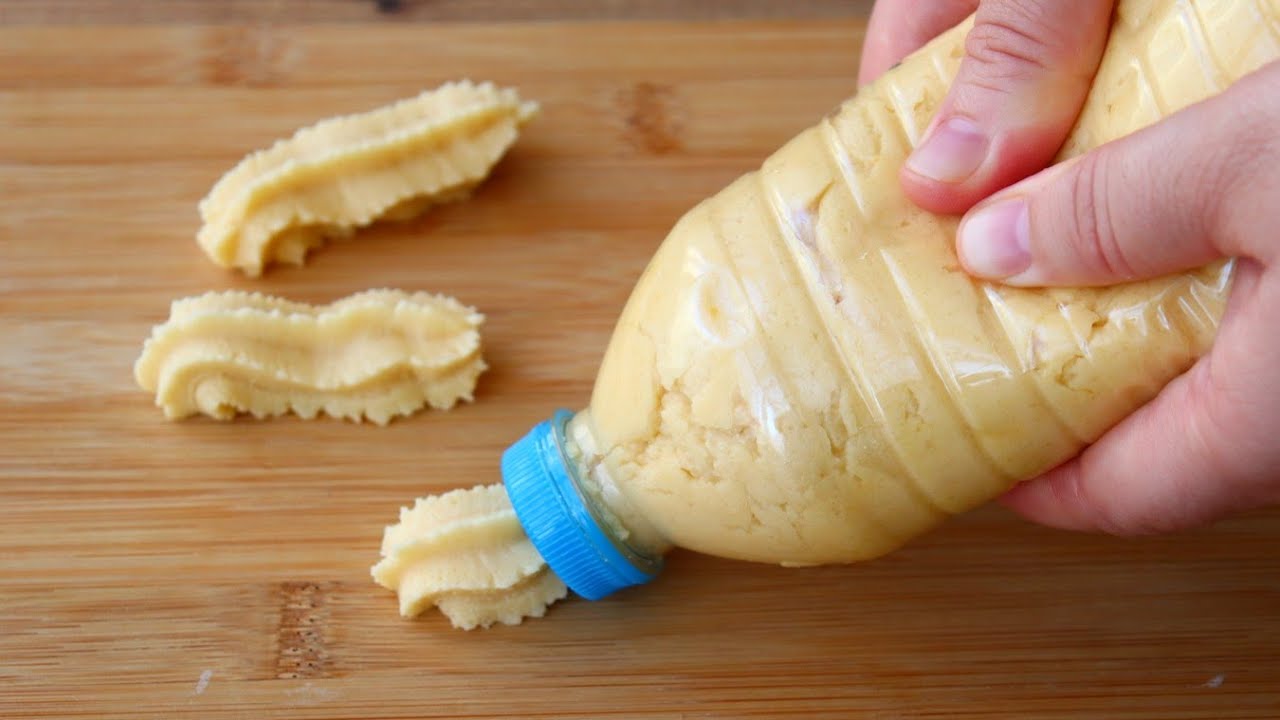 Pet Şişe ile Tırtıl Kurabiye Yapımı